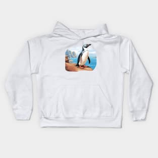 Galapagos Penguin Kids Hoodie